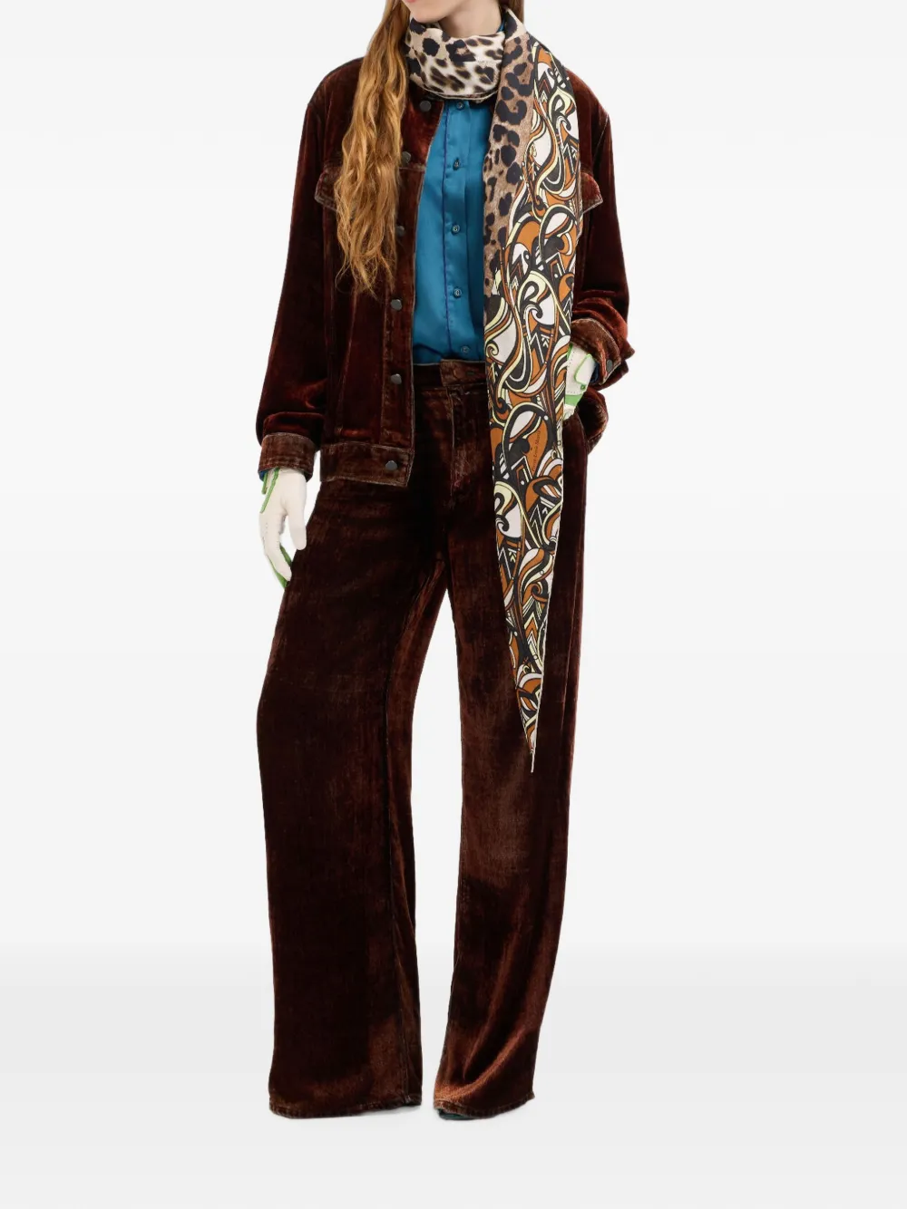 Pierre-Louis Mascia Mutka shirt Blauw