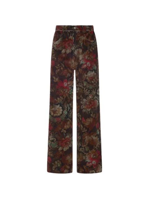 Pierre-Louis Mascia Gridox striaght-leg trousers