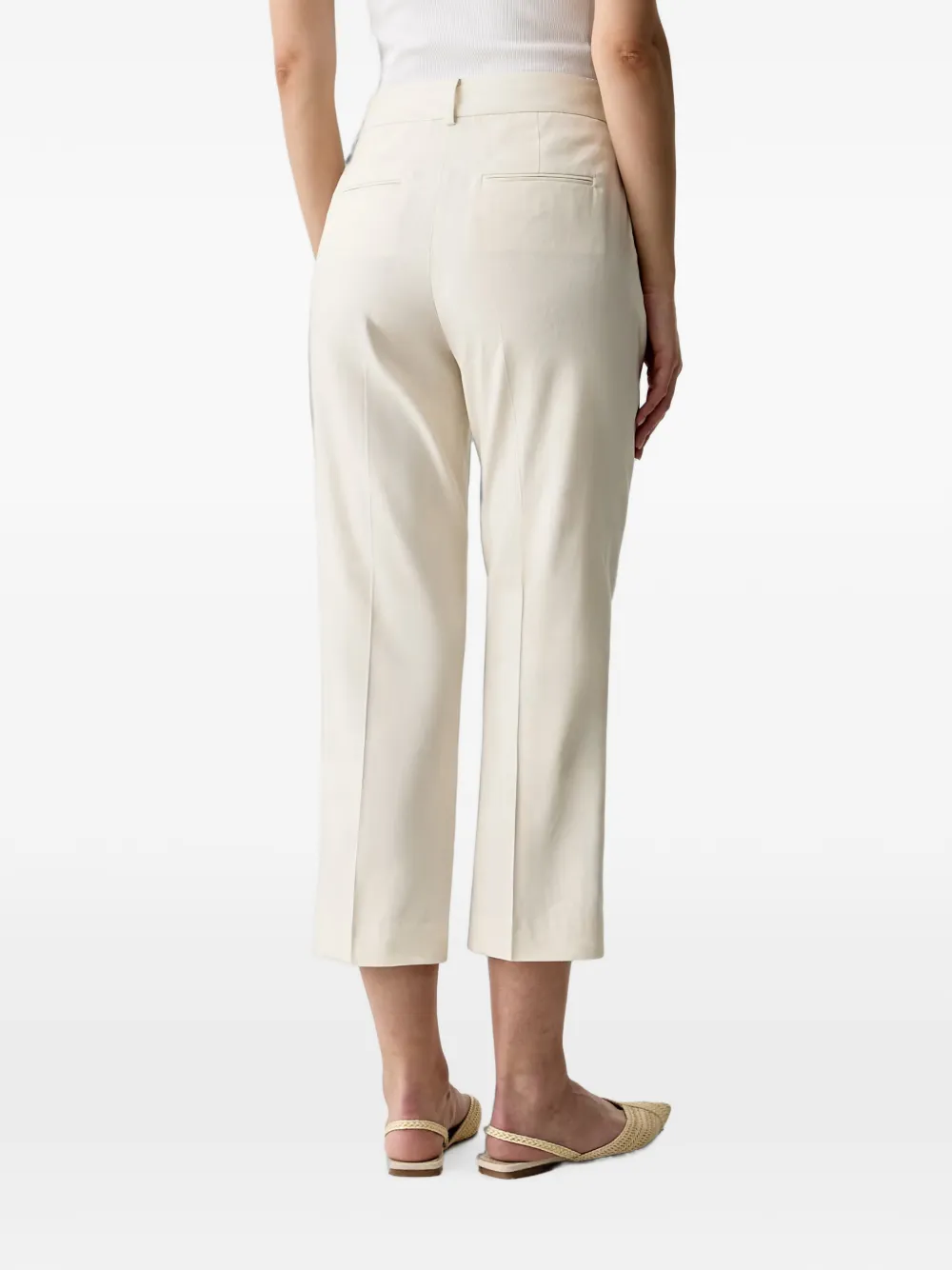 Sisley Cropped broek Beige