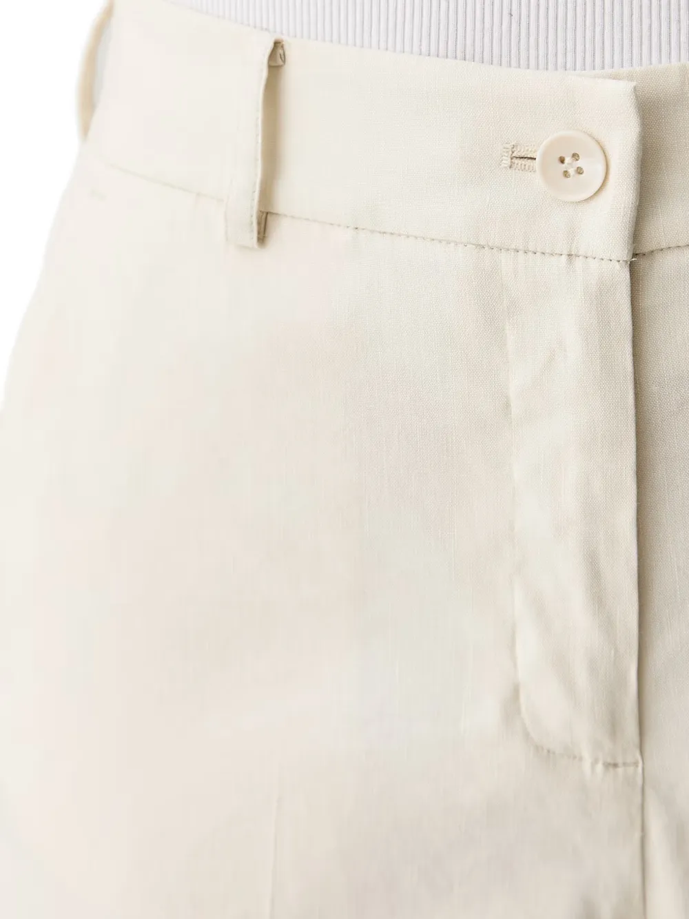 Sisley Cropped broek Beige