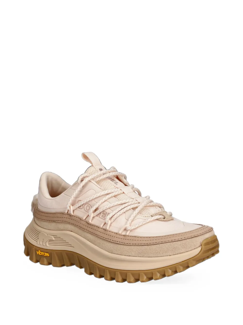 SOREL Vibram-sole panelled sneakers Beige