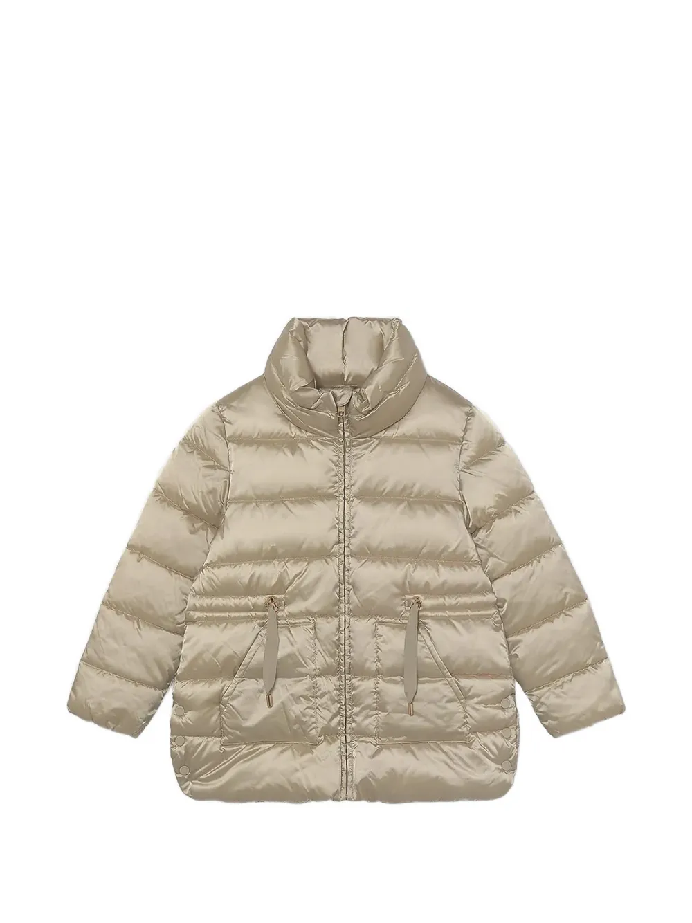 Mayoral quilted high-neck coat - Toni neutri