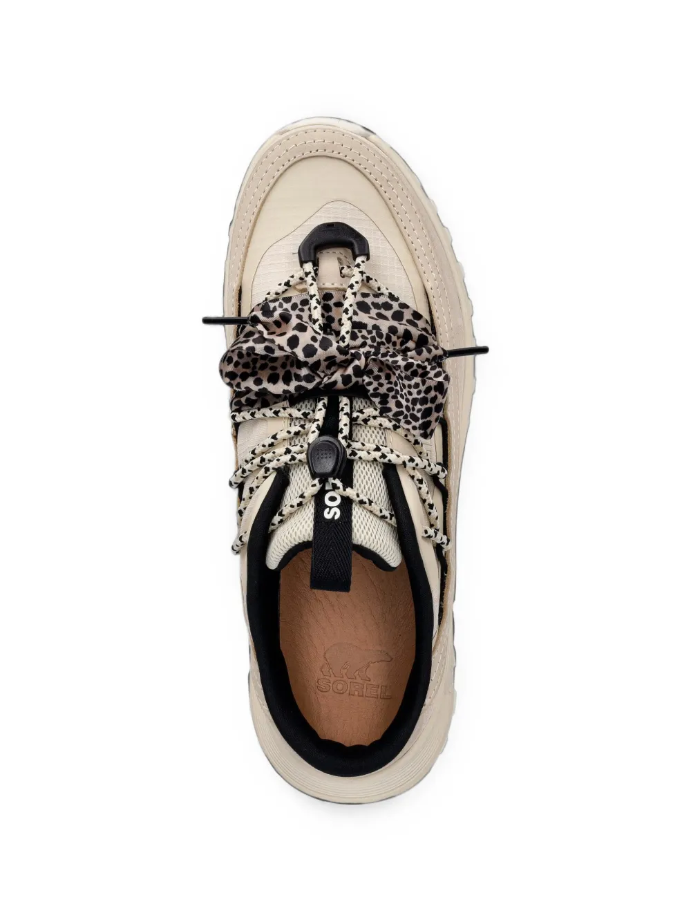 SOREL Callsign Mule bow-detail sneakers Beige