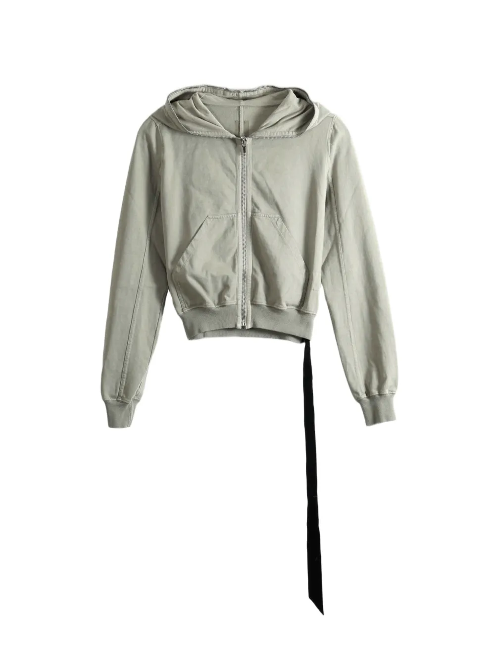 Rick Owens DRKSHDW zip-up hoodie - Verde