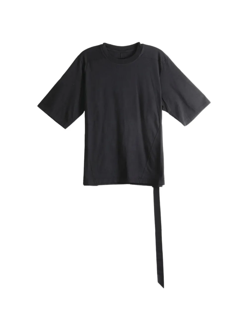 Rick Owens DRKSHDW strap-detail panelled T-shirt - Nero