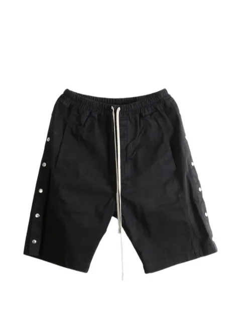 Rick Owens DRKSHDW Pusher press-stud drawstring shorts