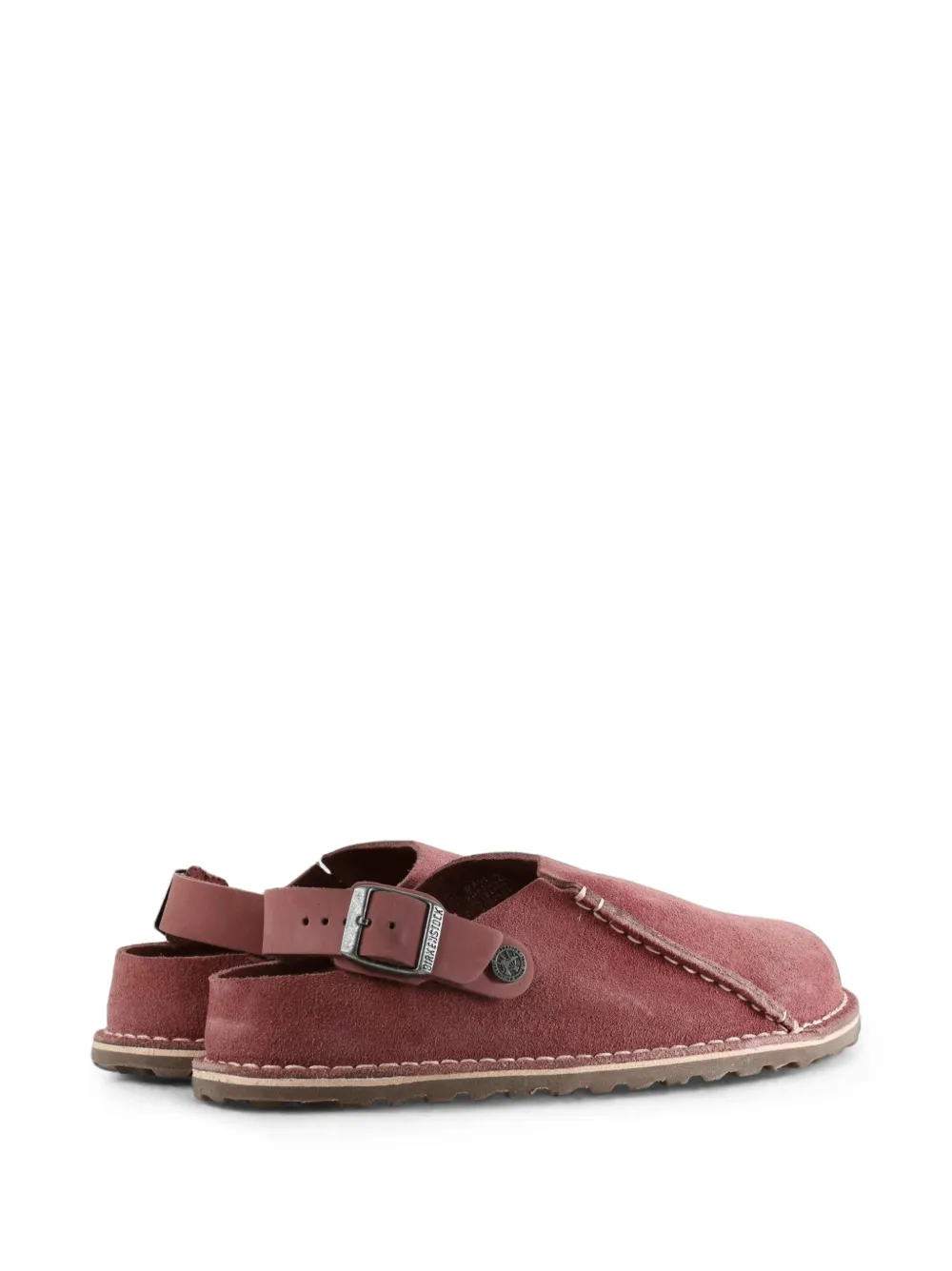 Birkenstock Lutry slingback mules Rood