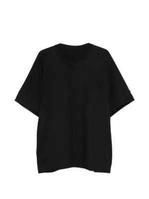 Homme Plissé Issey Miyake Pleated T-shirt | ブラック | FARFETCH JP