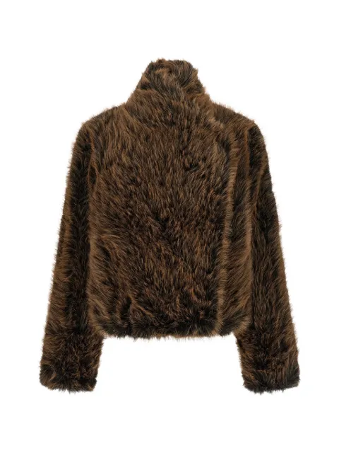 B&B COUTURE faux-fur jacket