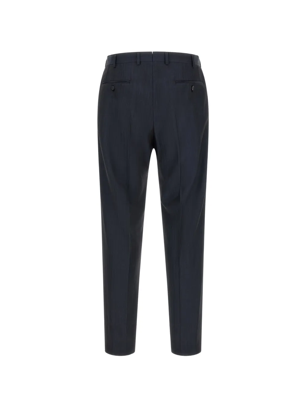 Brioni Brunico wollen pak met krijtstreep Blauw
