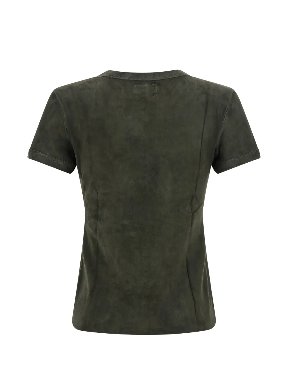Stouls Suede-finish T-shirt in Grey, view 2