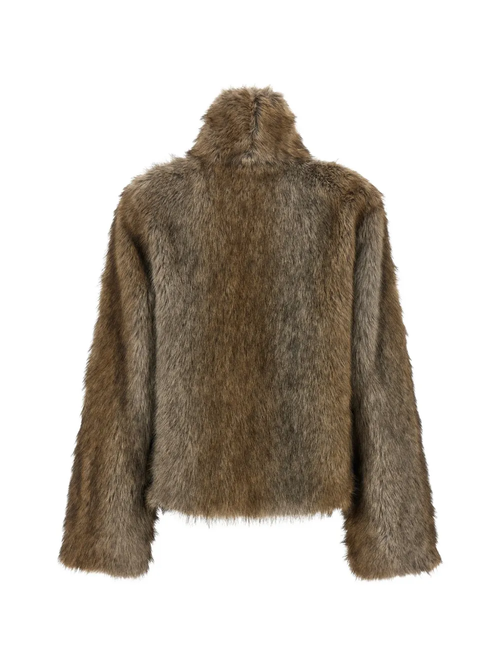 B&B COUTURE Brigitte First asymmetrische jas Bruin