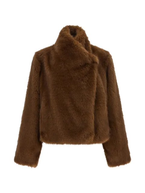 B&B COUTURE Farrah First faux-fur coat