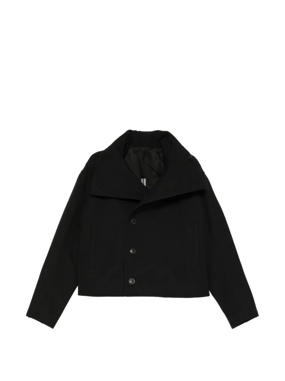 Rick Owens biker jumbo stooges jacket - Nero