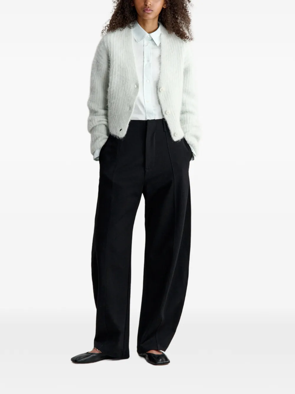 Maison Kitsuné Cropped vest Beige