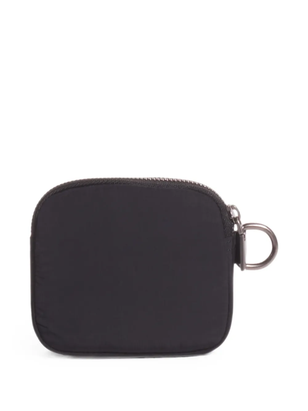 Maison Kitsuné logo-patch pouch bag Zwart