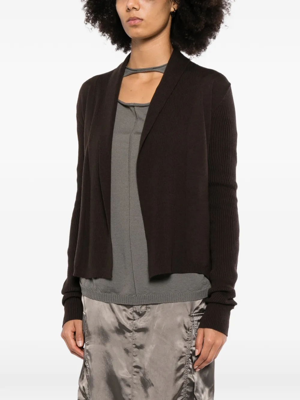 Rick Owens Naska vest Bruin