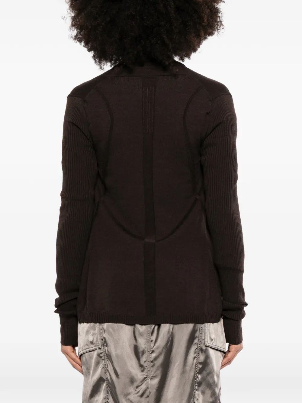 Rick Owens Naska vest Bruin