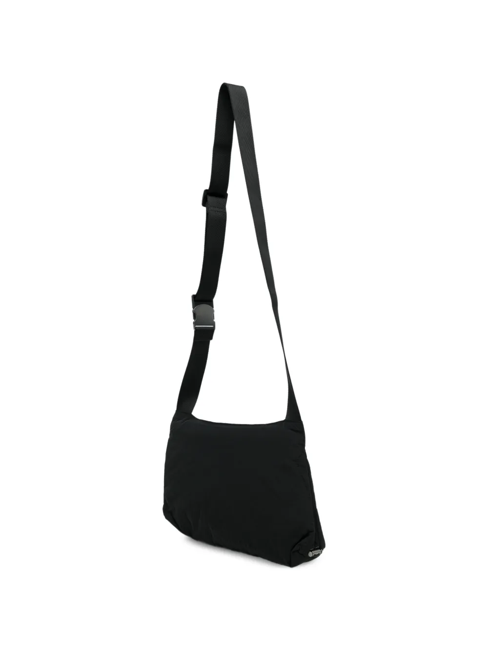 Maison Kitsuné logo-patch messenger bag Zwart