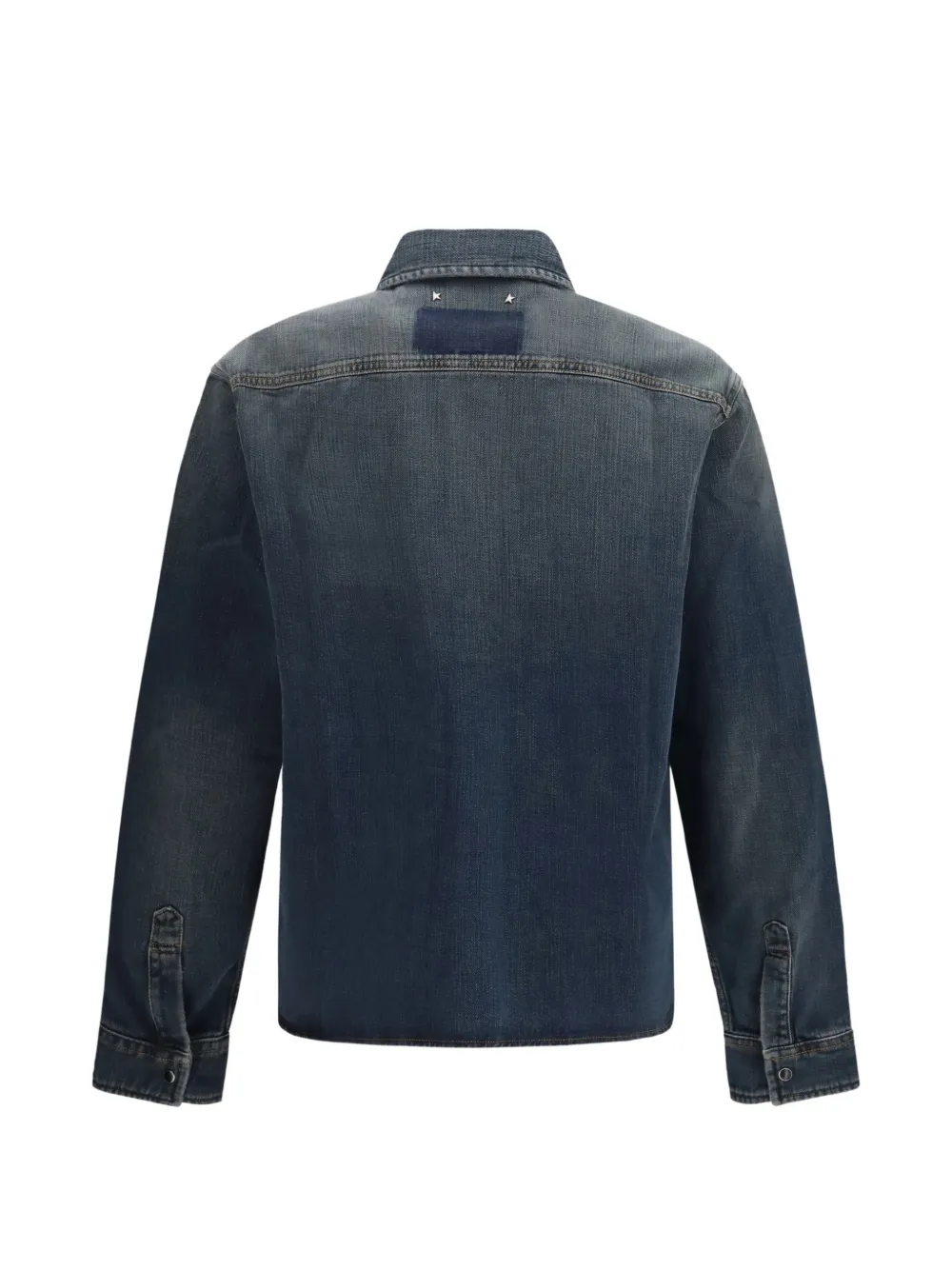Golden Goose Journey M's boxi overhemd Blauw