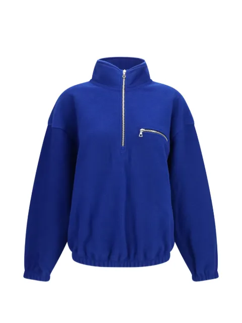 Rier fleece quarter-zip sweater