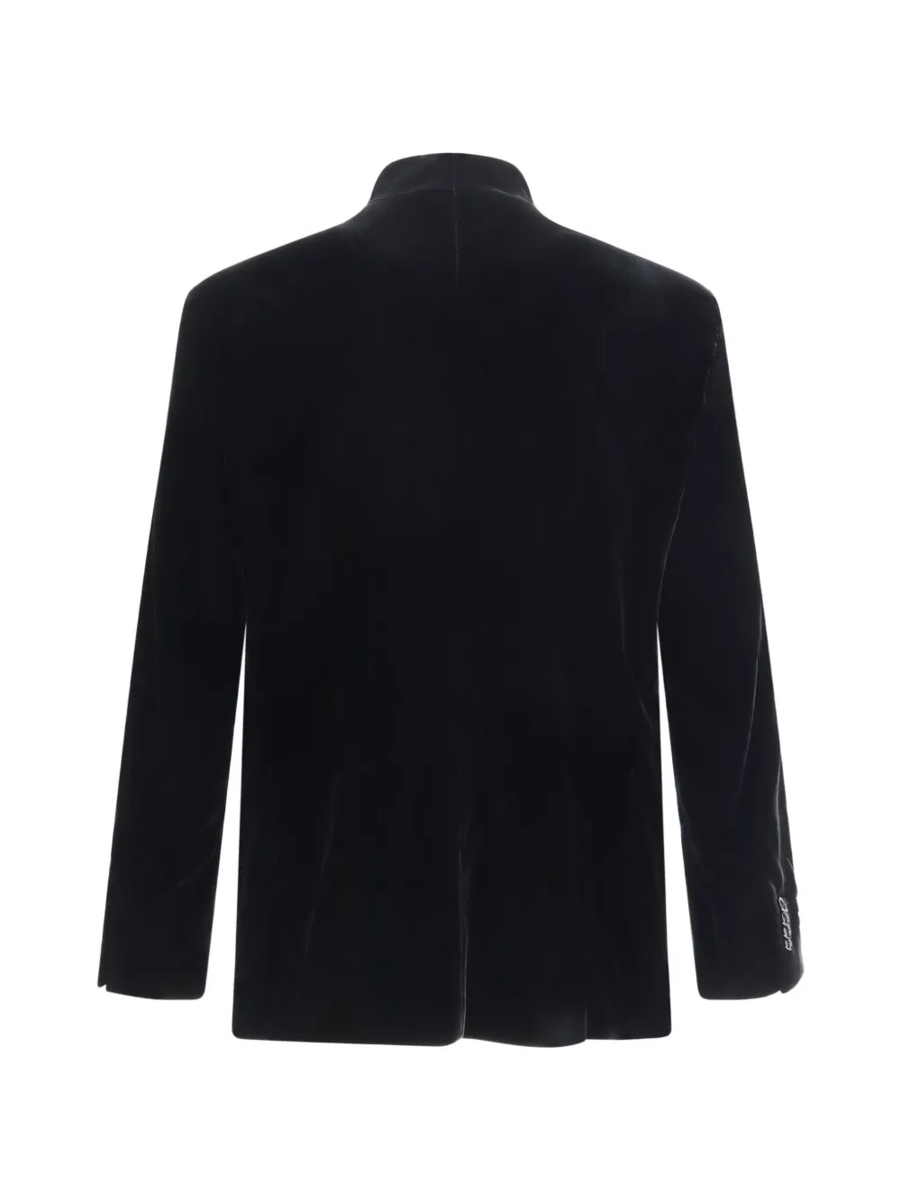Giorgio Armani One Shot fluwelen blazer Zwart