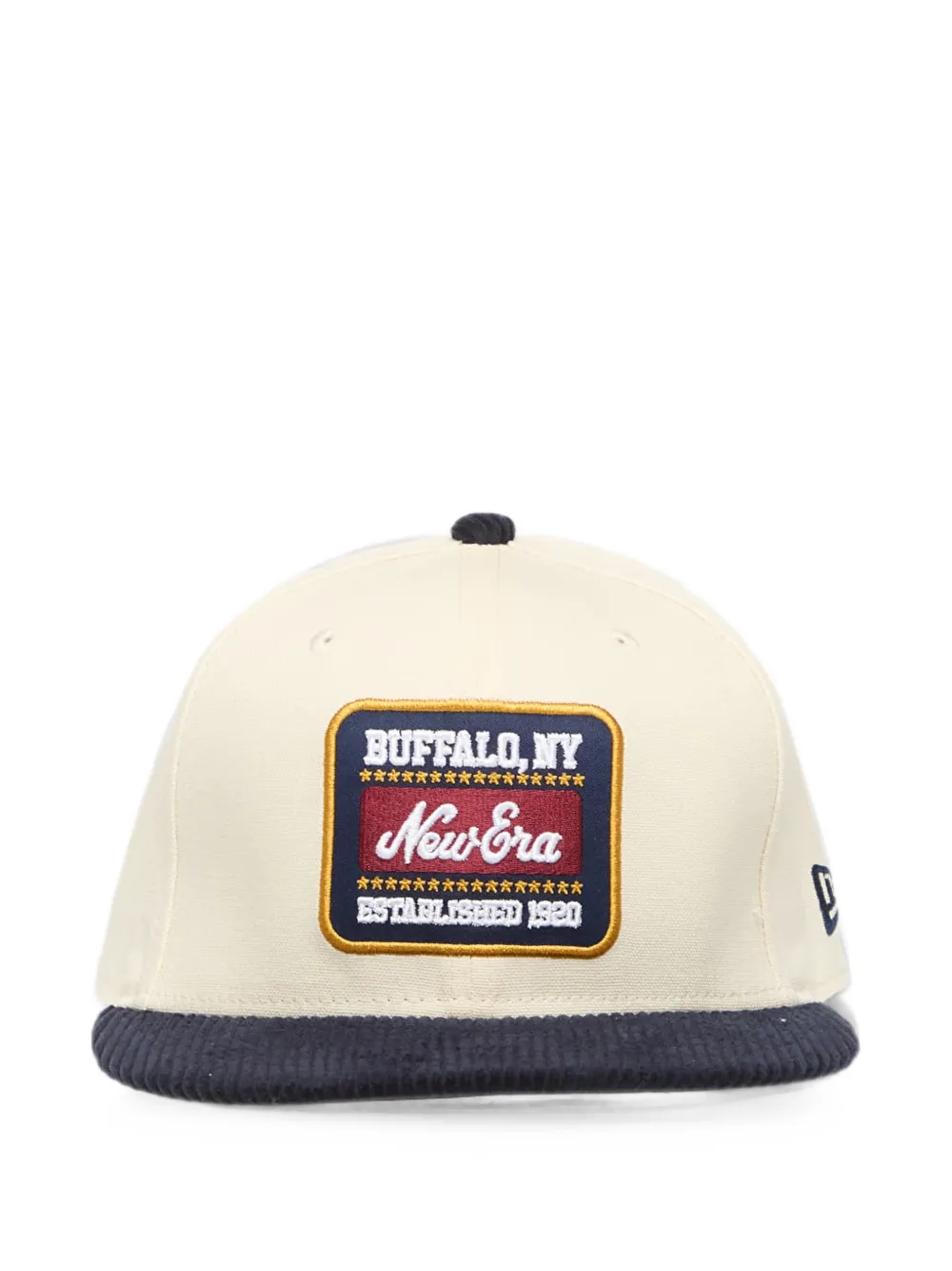 NEW ERA CAP 59FIFTY logo-patch cap - Nude