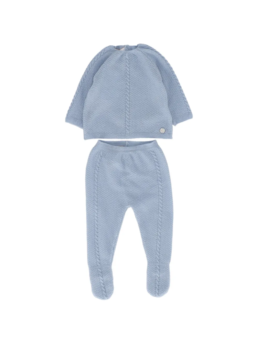 Paz Rodriguez Set maglione e pantaloni - Blu