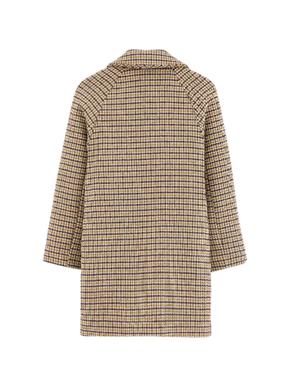 Bellerose Kids Santan geruite jas Beige