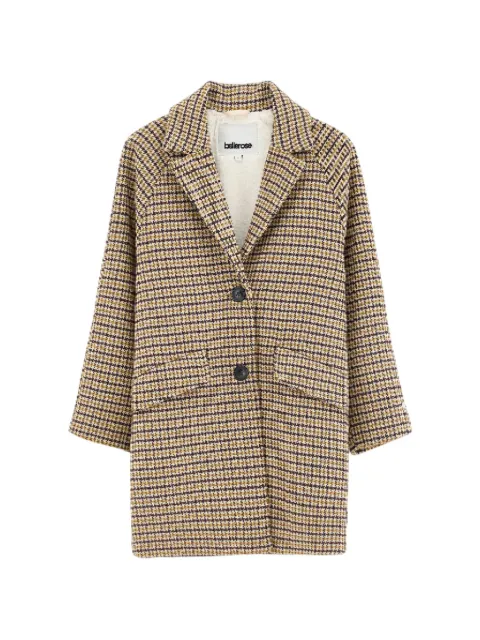 Bellerose Kids Santan checked coat