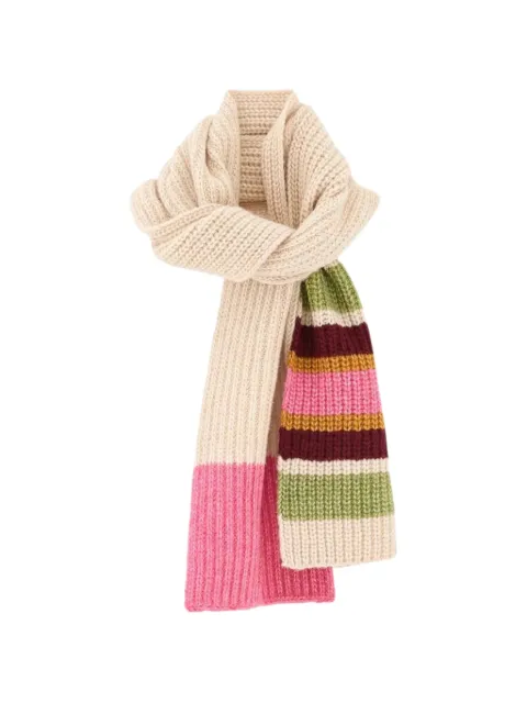 Bellerose Kids Deto ribbed-knit scarf