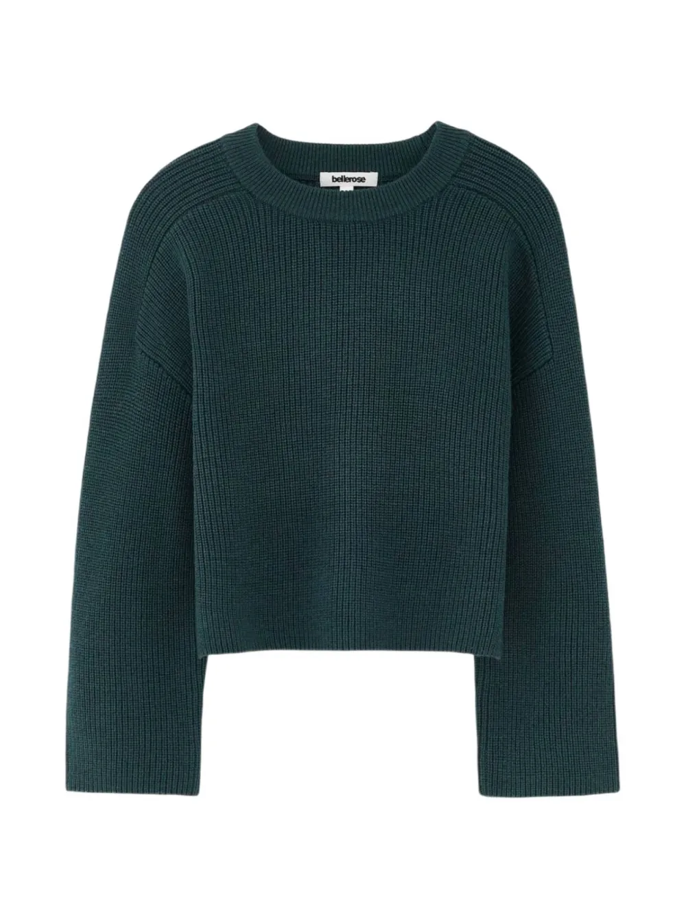 Bellerose Kids Maglione a coste Awa - Verde