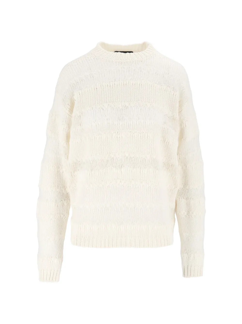 Fabiana Filippi sequin-embellished striped sweater - Toni neutri