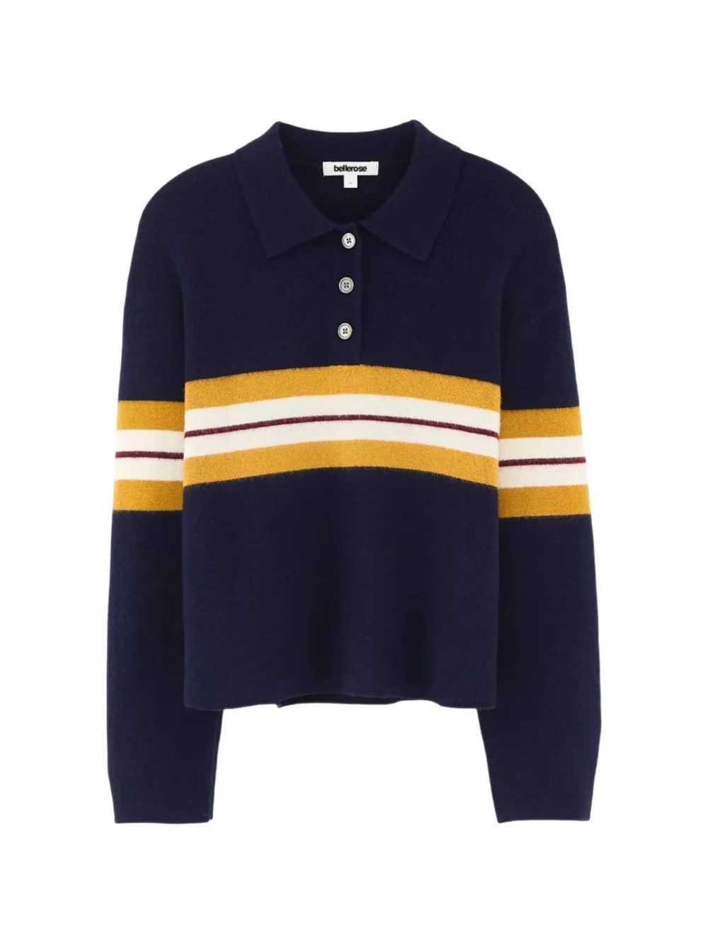 Bellerose Kids Maglione Aetik a righe - Blu
