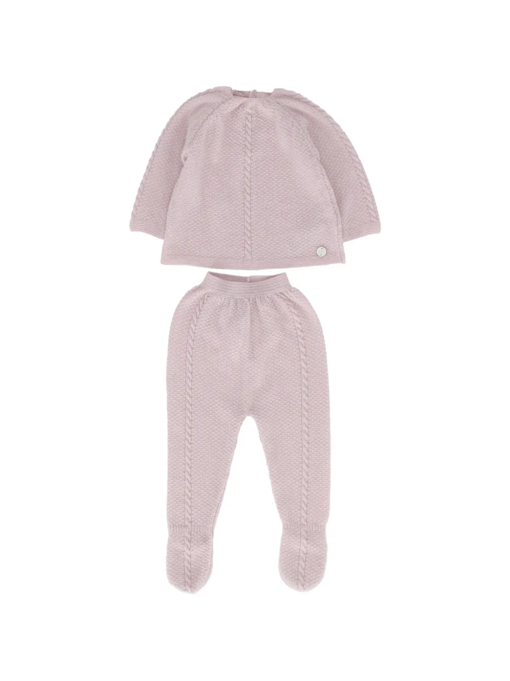 Paz Rodriguez Essentia sweater and trousers set - Rosa