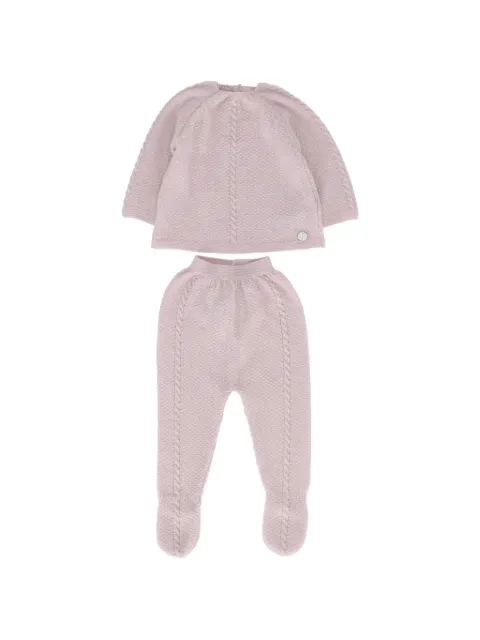 Paz Rodriguez Essentia sweater and trousers set