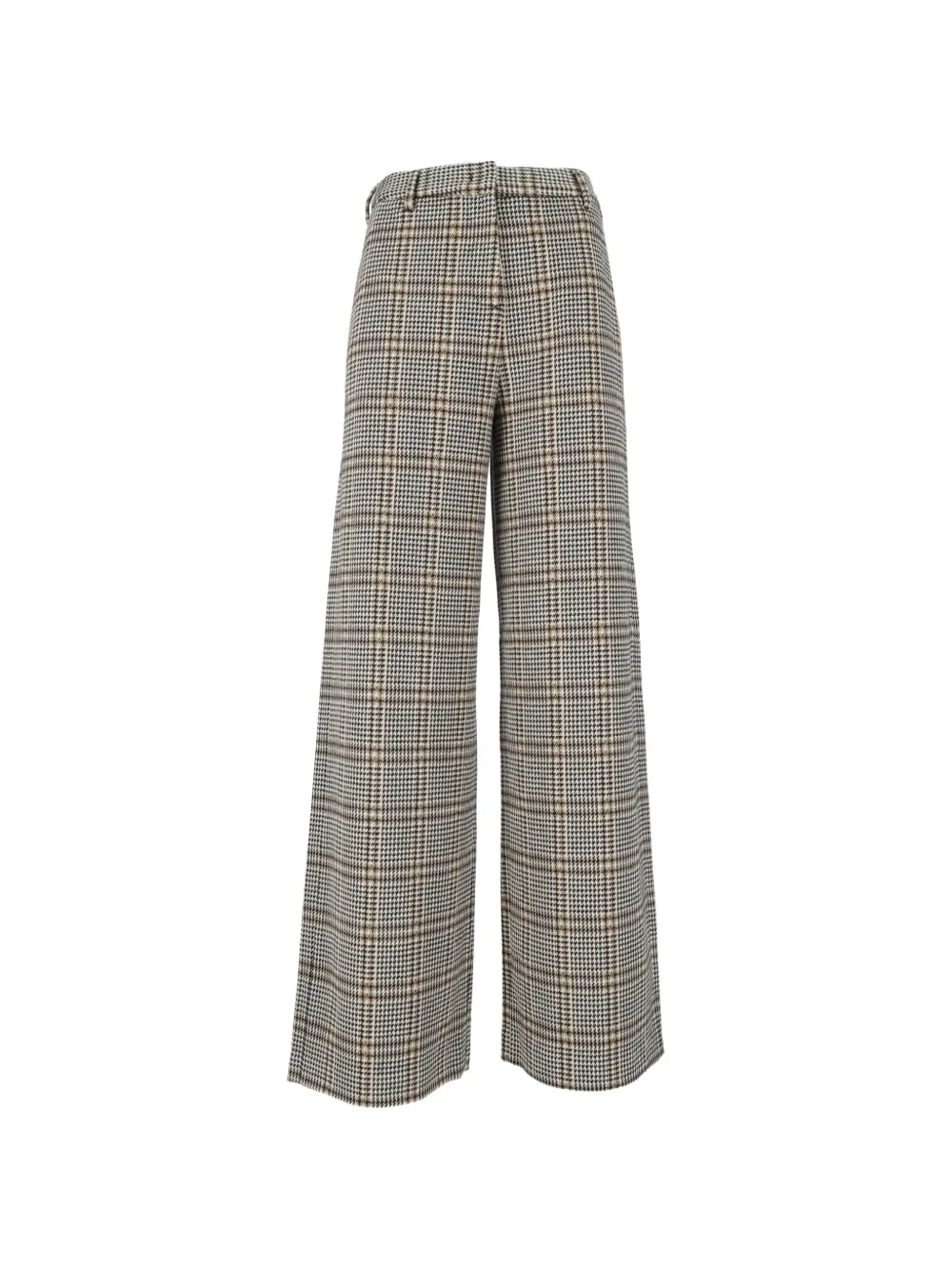 Fabiana Filippi check-pattern wide-leg trousers