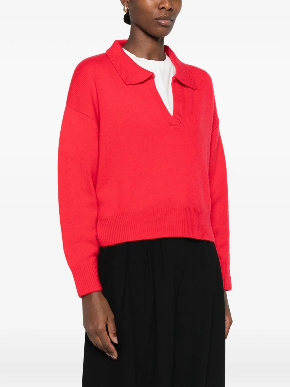 Soft Goat Gebreide trui Rood