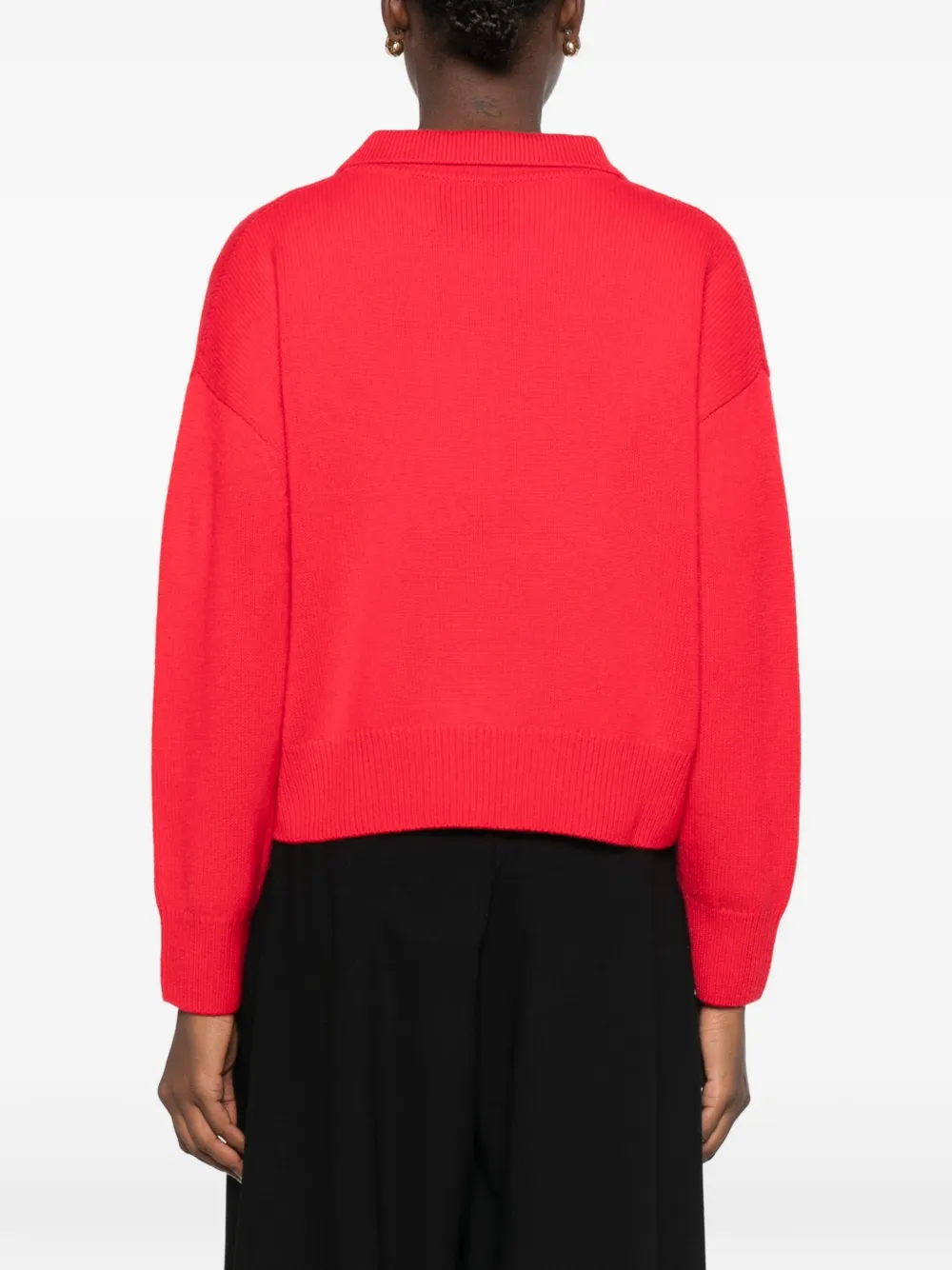 Soft Goat Gebreide trui Rood