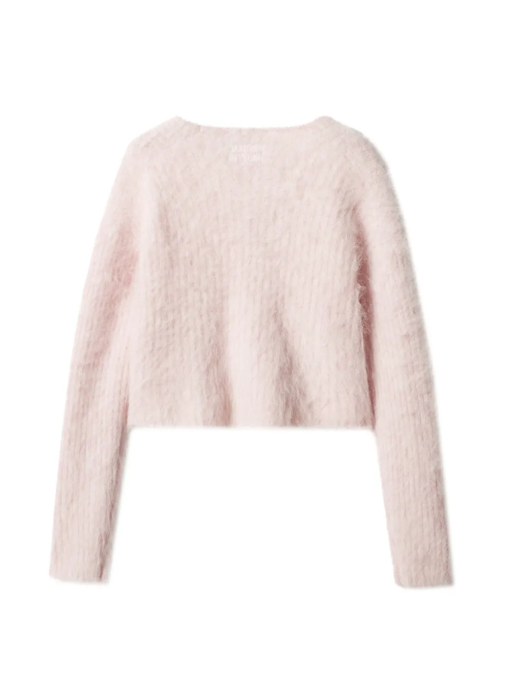 Maison Kitsuné Cropped vest Roze