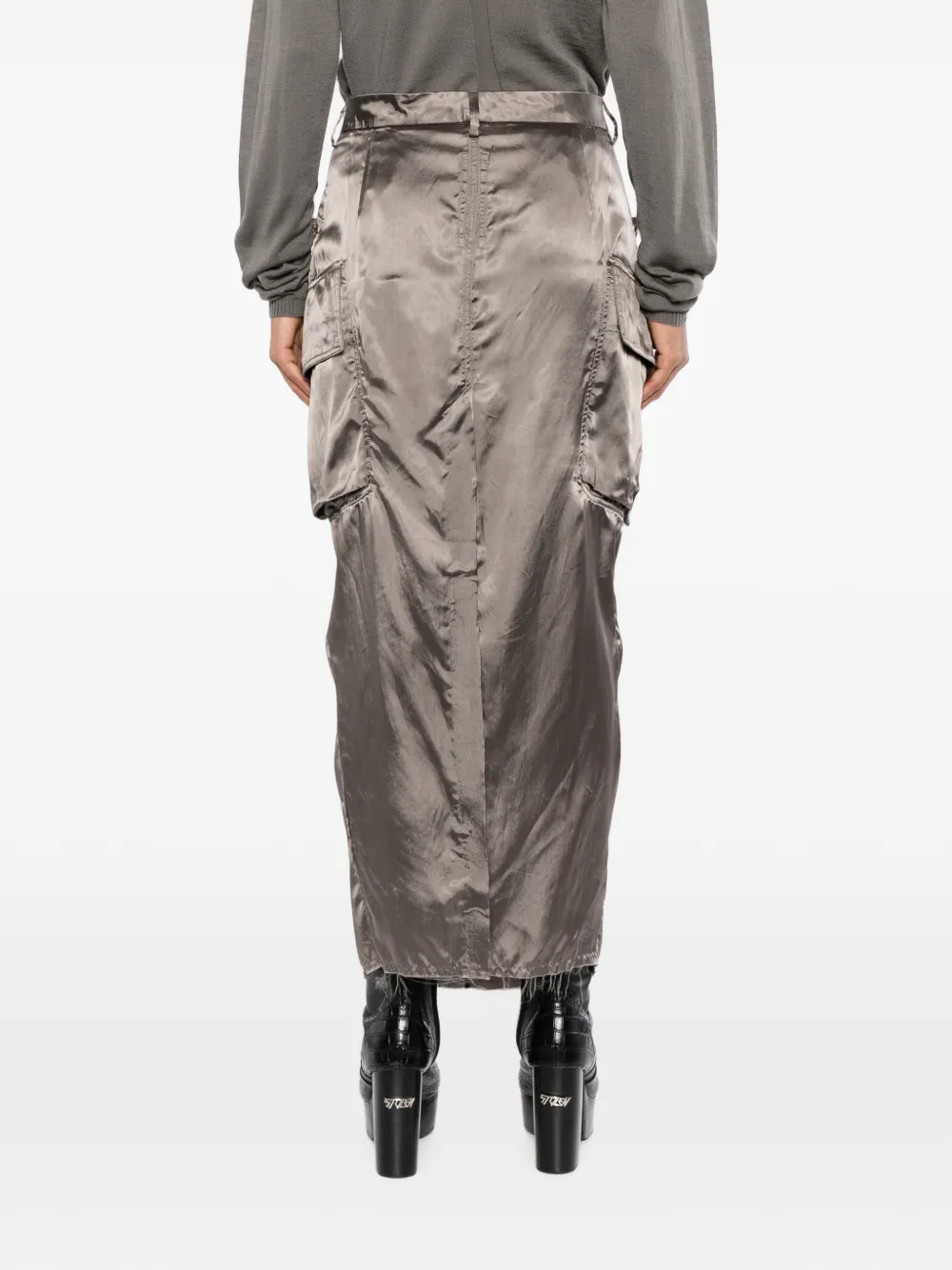 Rick Owens Firbanks rok Grijs