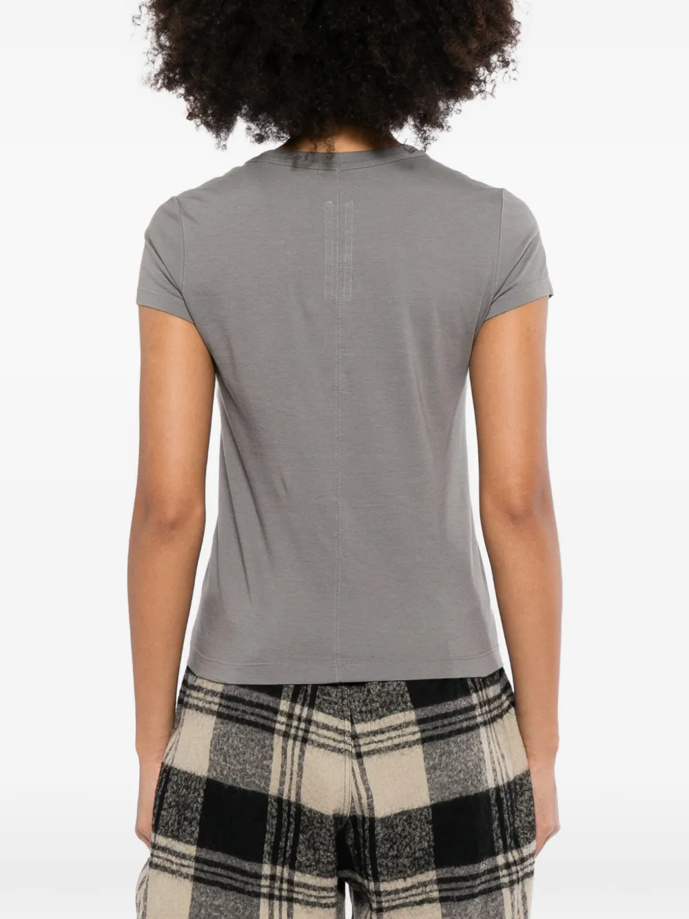 Rick Owens T-shirt met ronde hals Grijs
