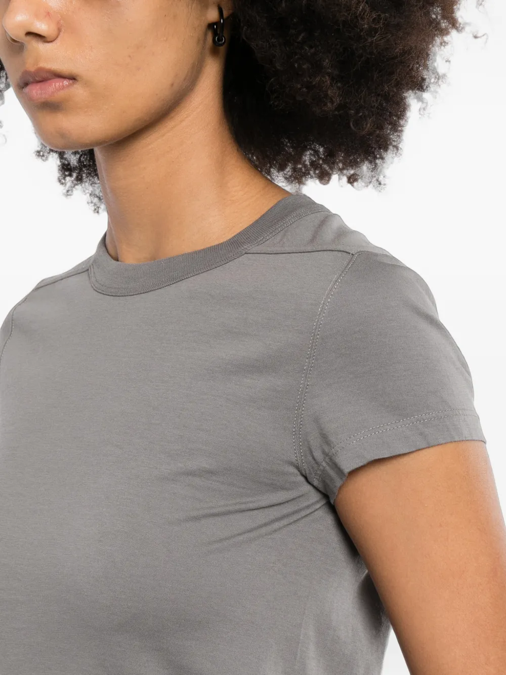 Rick Owens T-shirt met ronde hals Grijs