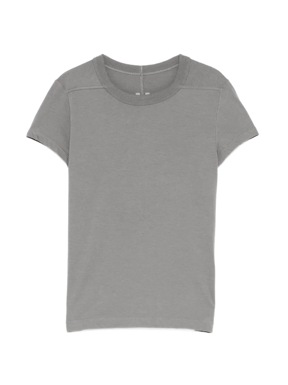 Rick Owens cropped level T-shirt - Grigio