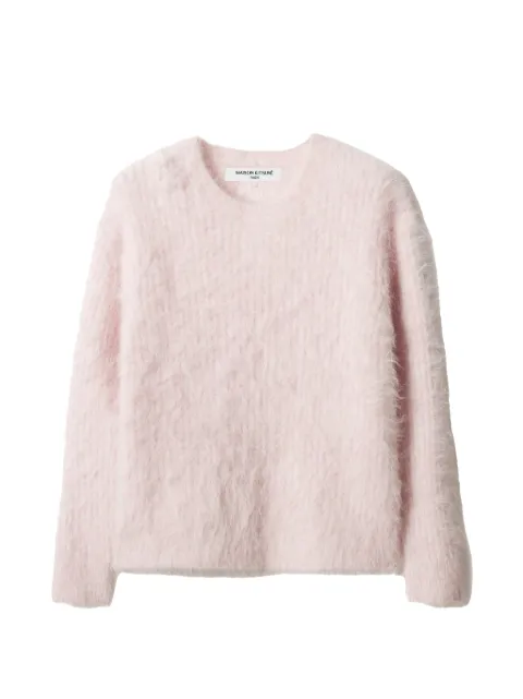 Maison Kitsuné brushed-finish sweater