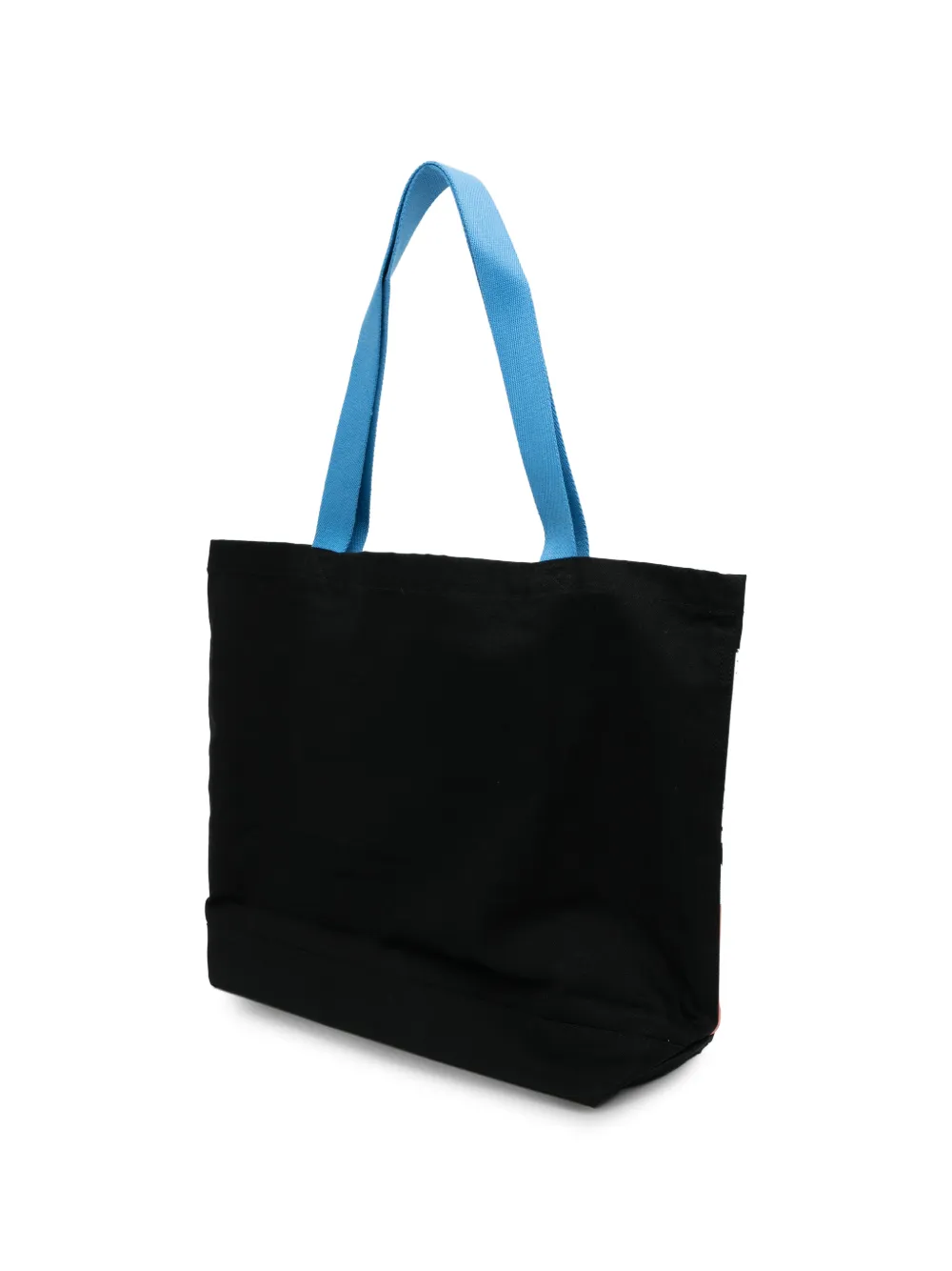 Maison Kitsuné Shopper met grafische print Zwart