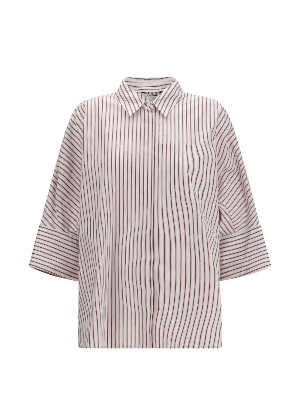 'S Max Mara Avenue striped shirt - Weiß