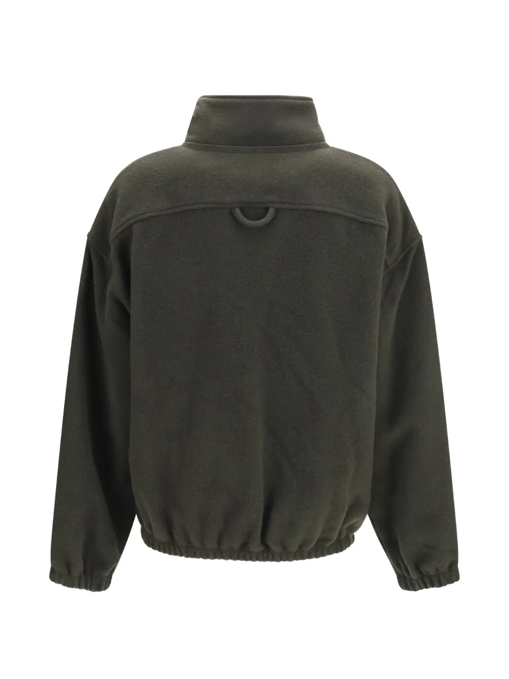 Rier Polar Fleece Sweater in Green, view 2