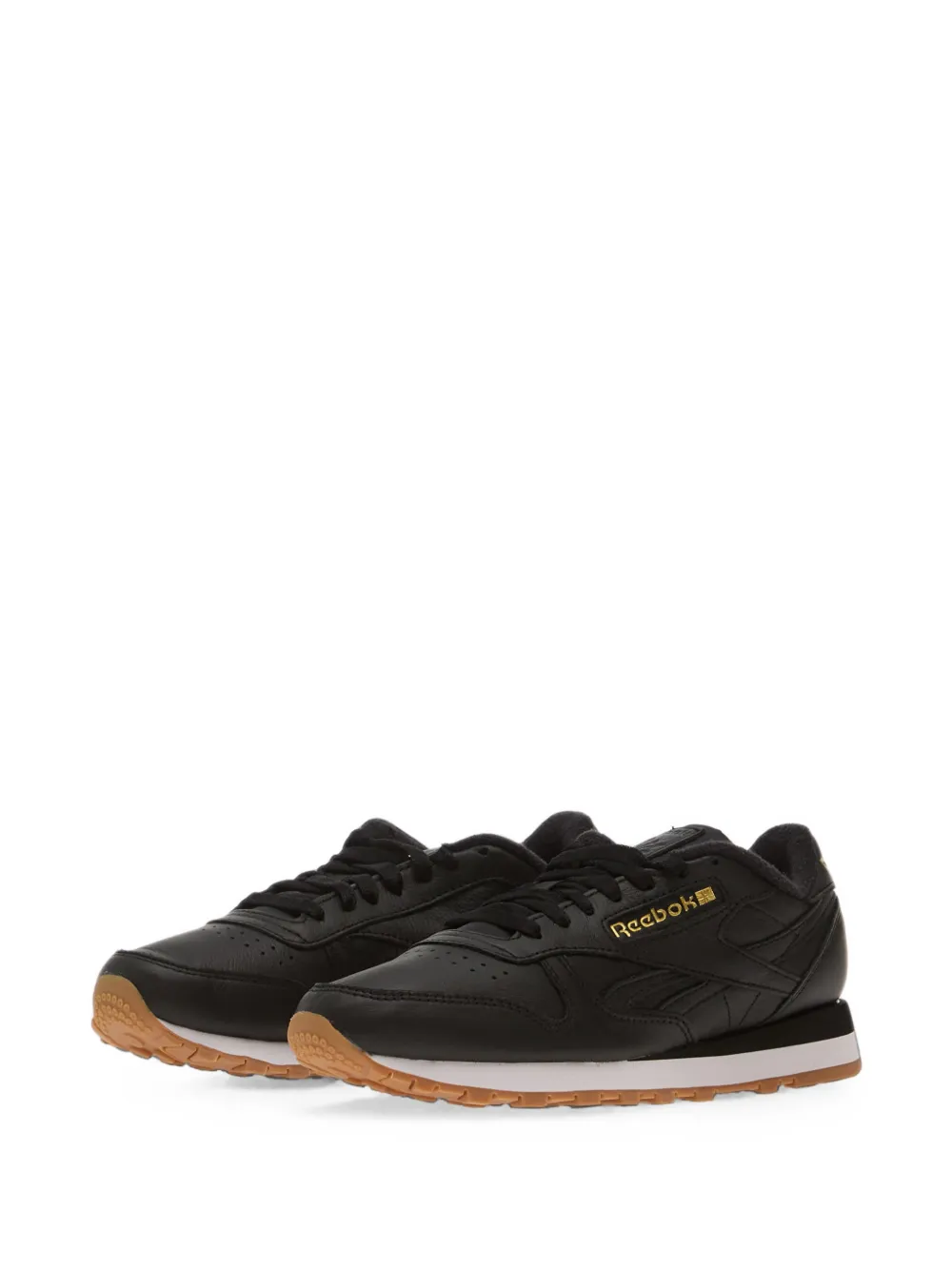 Reebok Classic leren sneakers Zwart