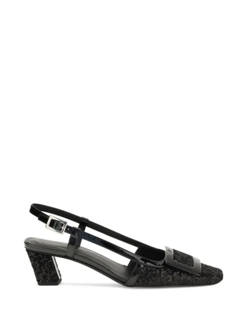 Roger Vivier Belle Vivier buckle slingback pumps